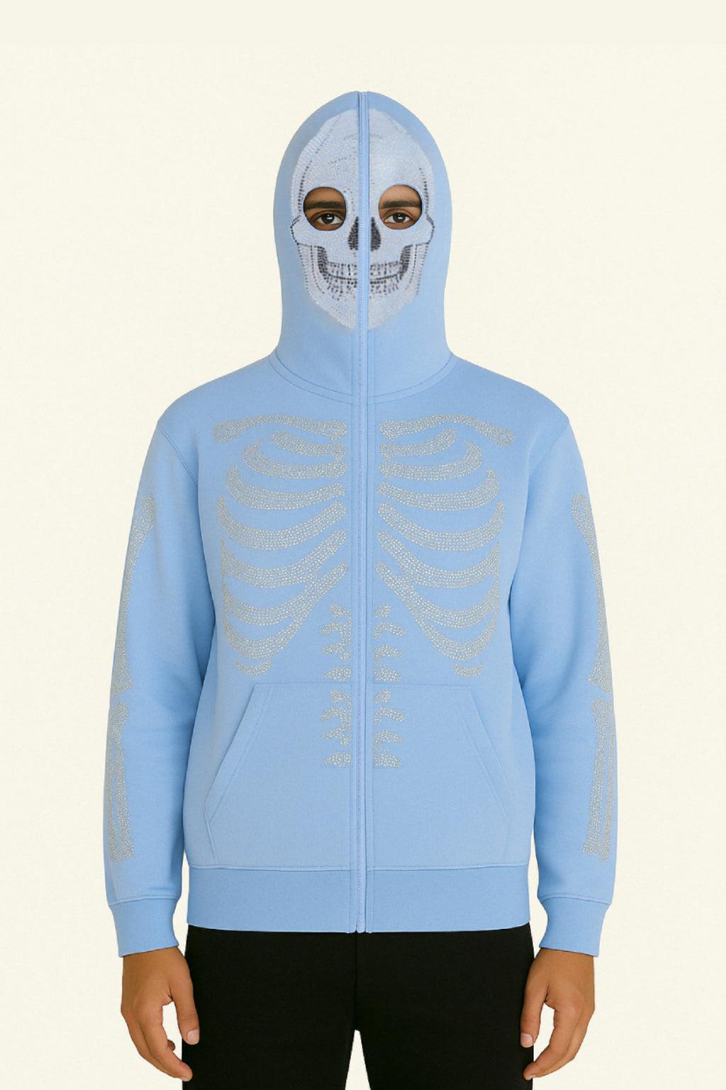 Full zip squelette