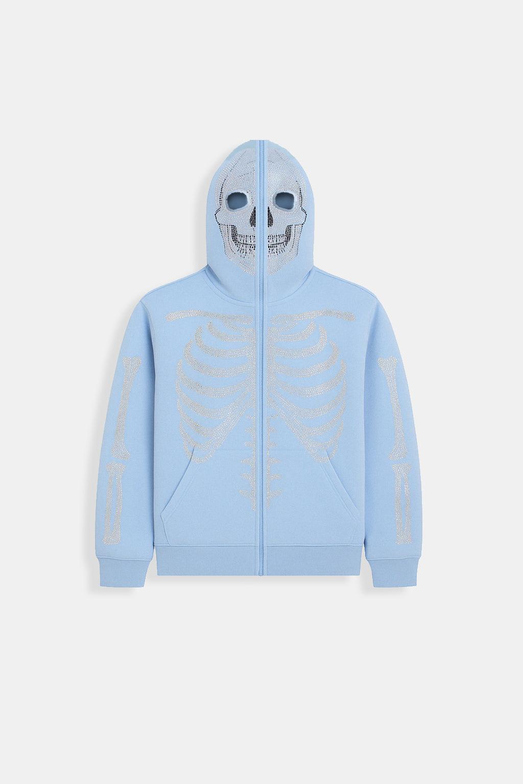 Full zip squelette