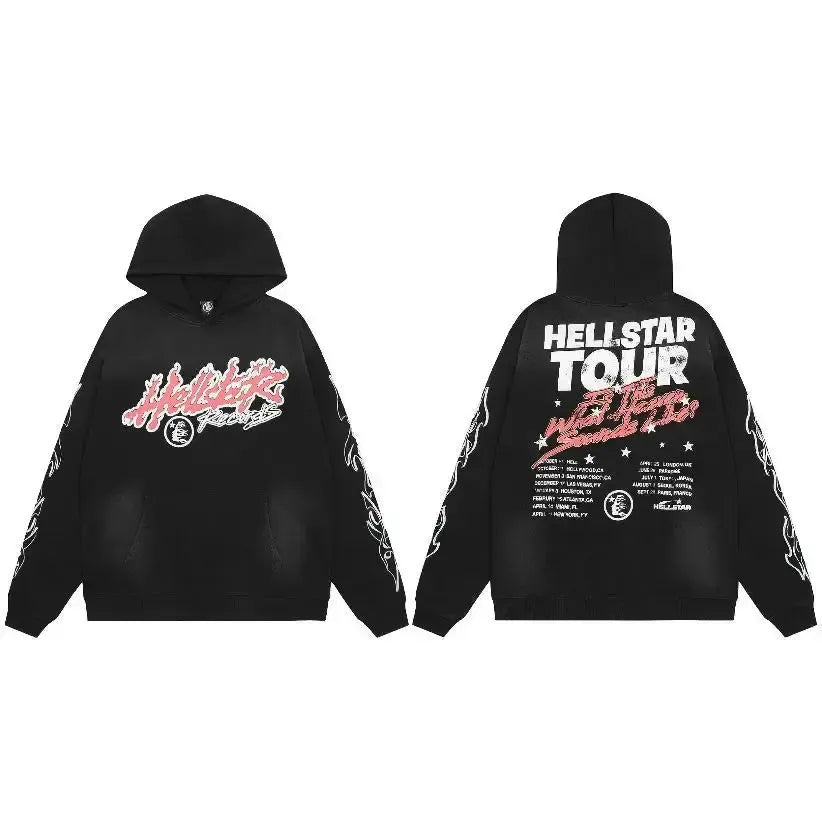 Hoodie Hellstar-y2k streetwear