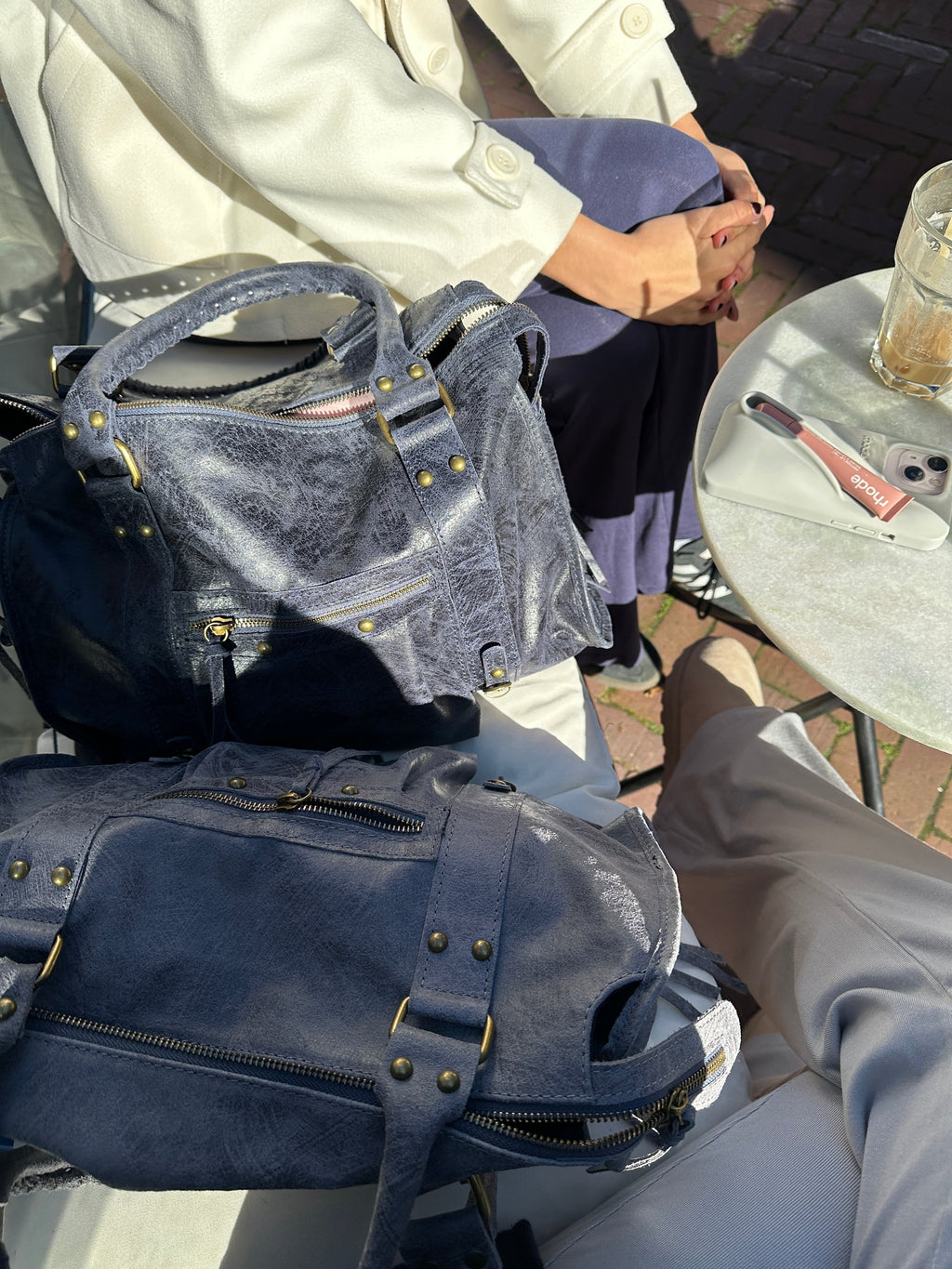It girl bag navy