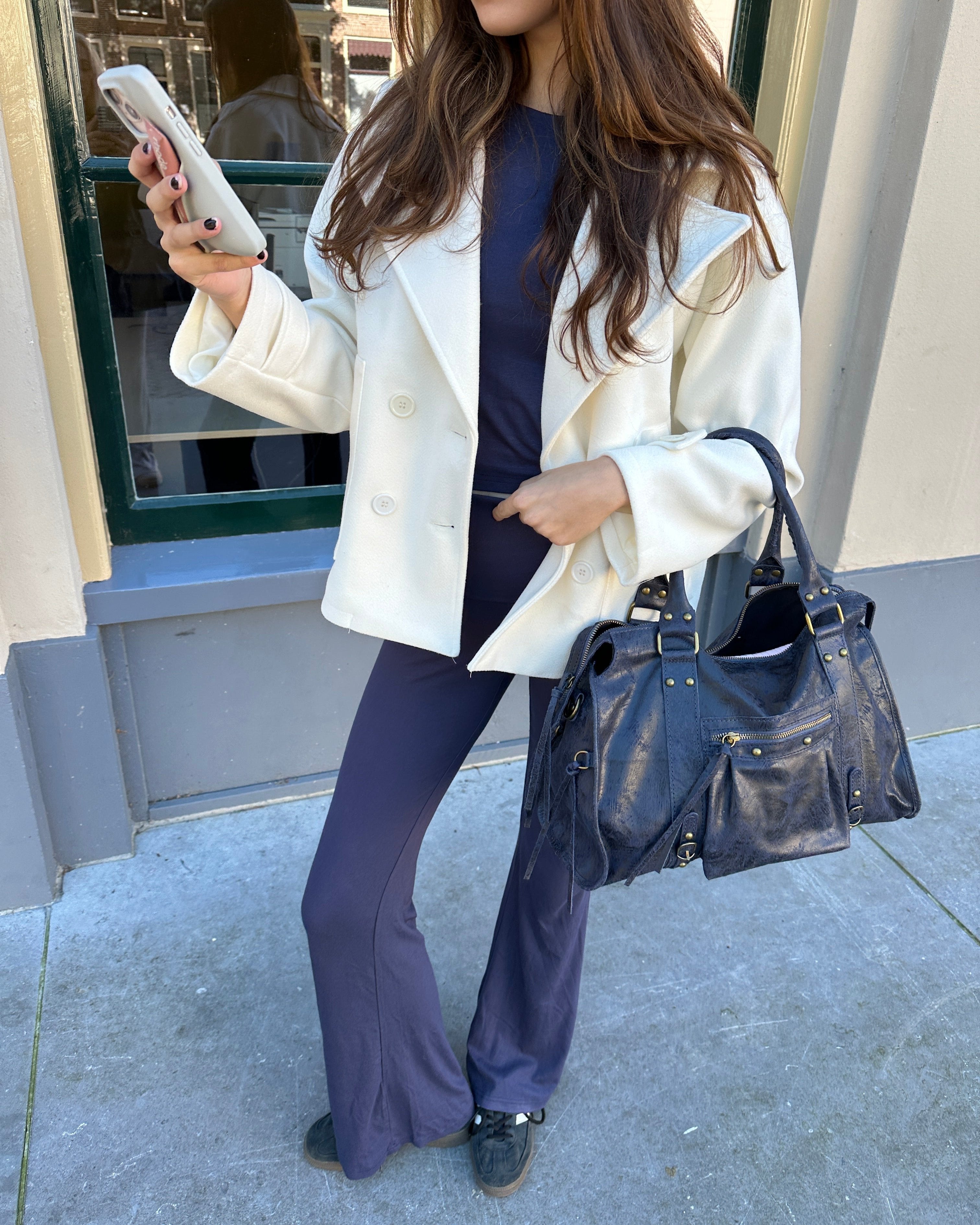 It girl bag navy