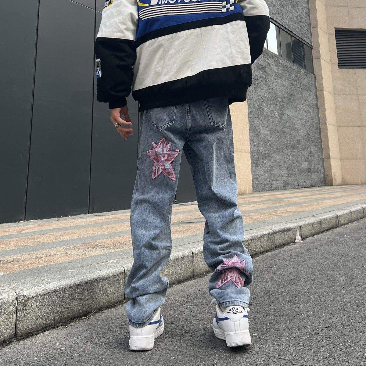 Jean graffiti homme