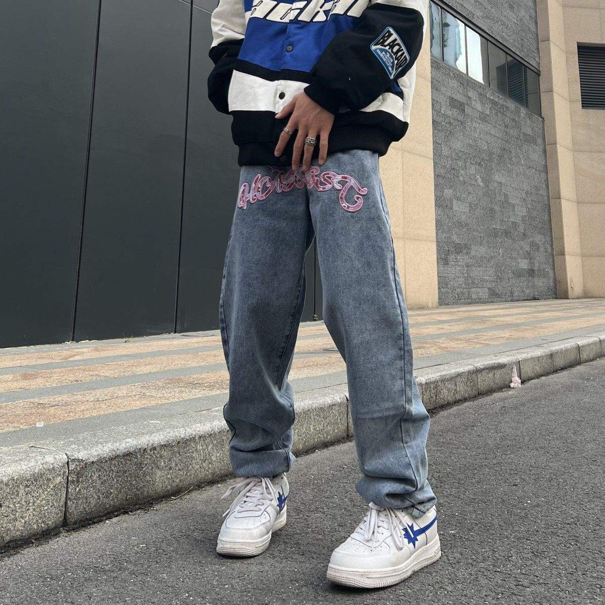 Jean graffiti homme
