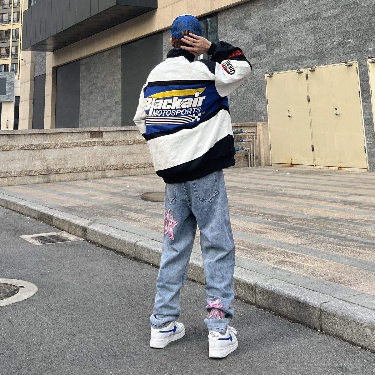 Jean graffiti homme