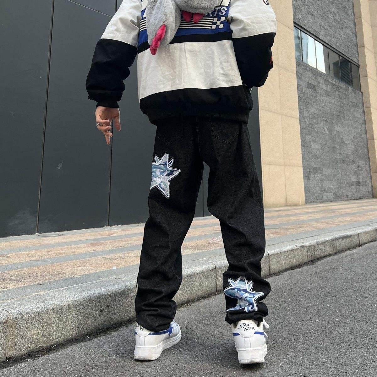 Jean graffiti homme