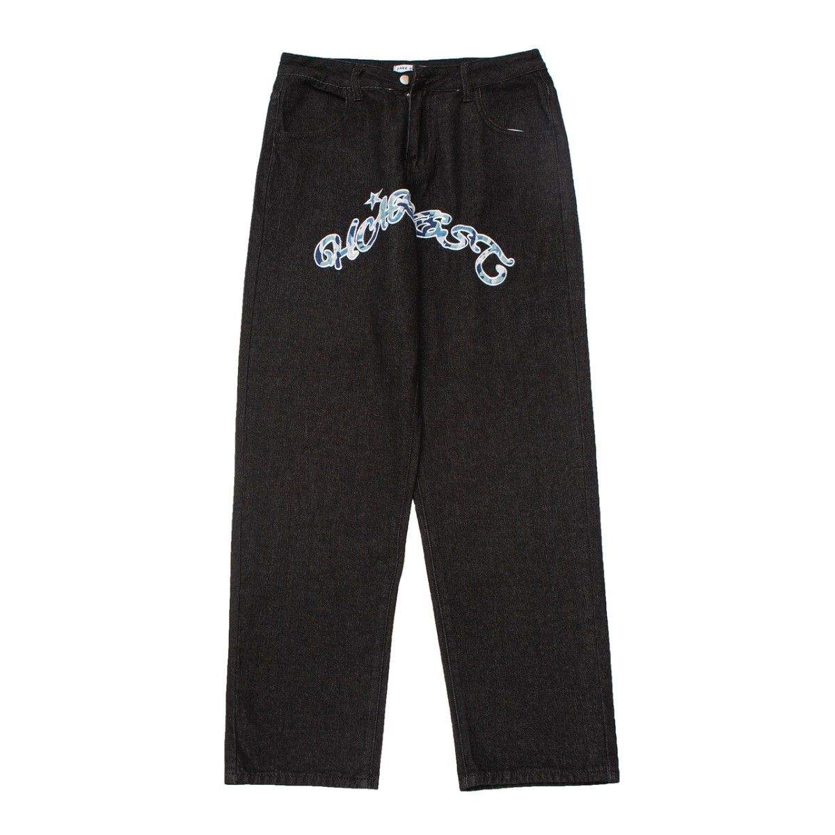 Jean graffiti homme-y2k streetwear