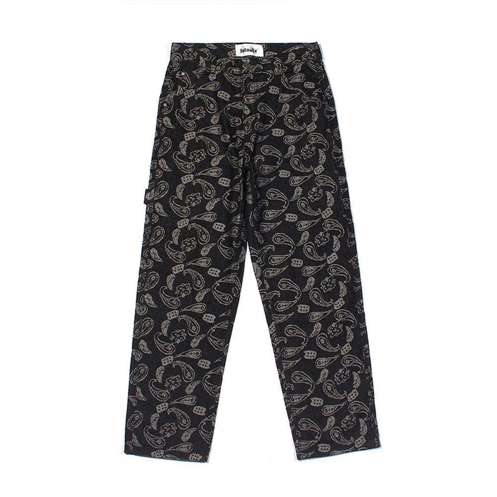 Jean paisley-y2k streetwear