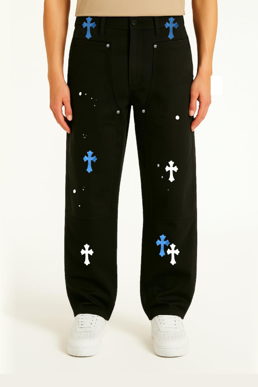 Jeans custom croix