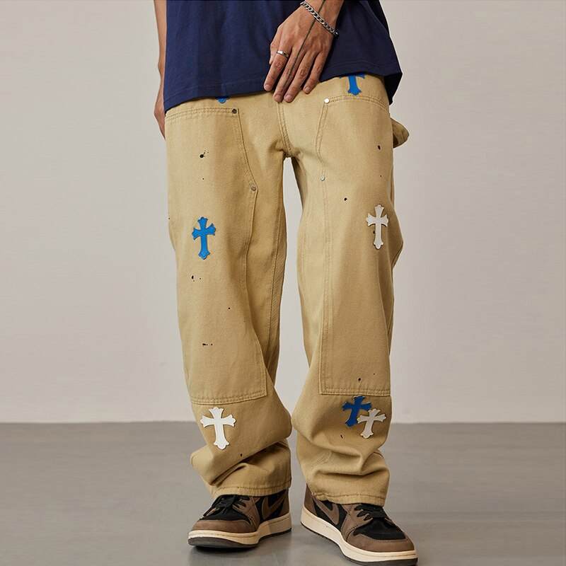 Jeans custom croix