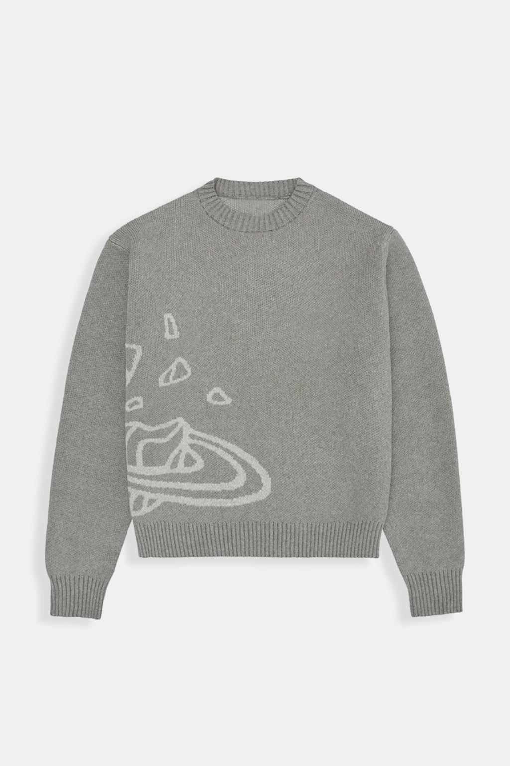 Knit Gris-y2k streetwear