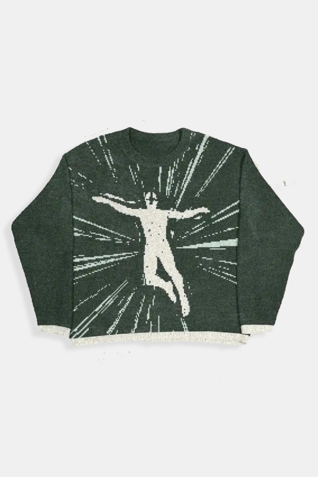 Knit vert-y2k streetwear