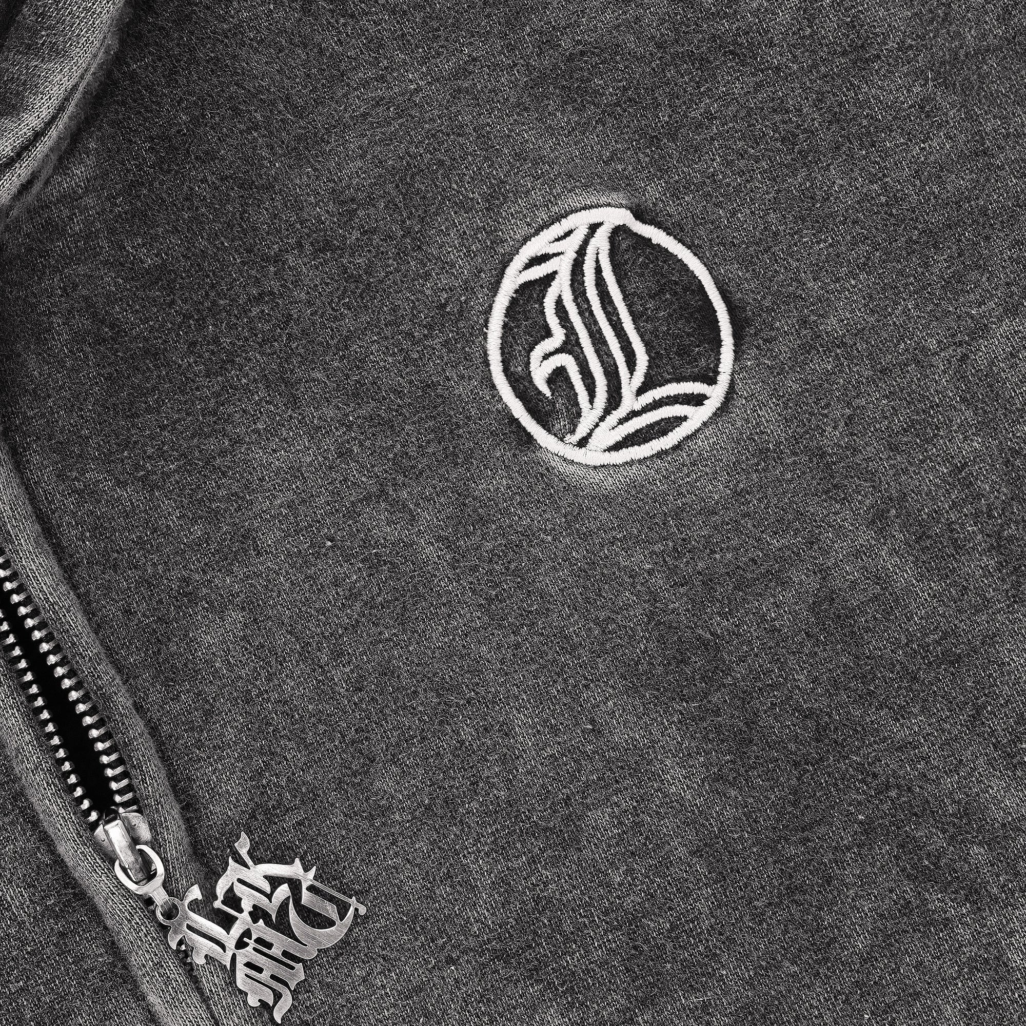 Ghost Hoodie with Back Logo