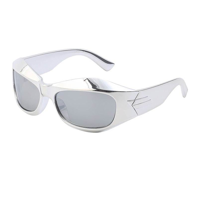 Lunette de soleil futuriste-y2k streetwear