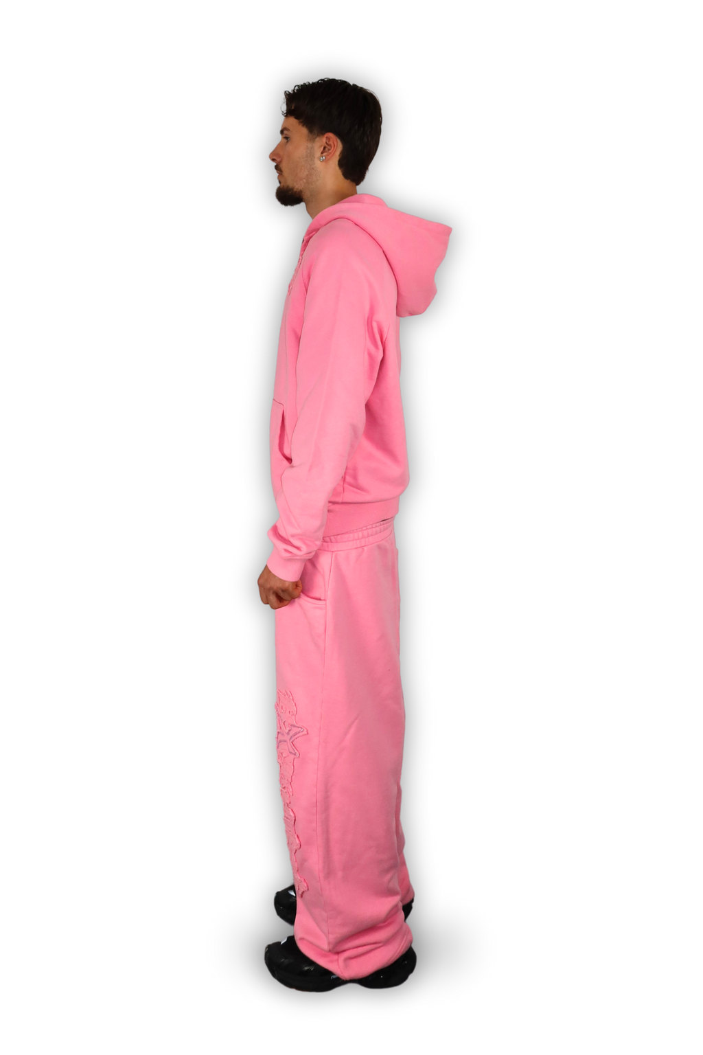 DISTRESSED JOGGER SAKURA  PINK