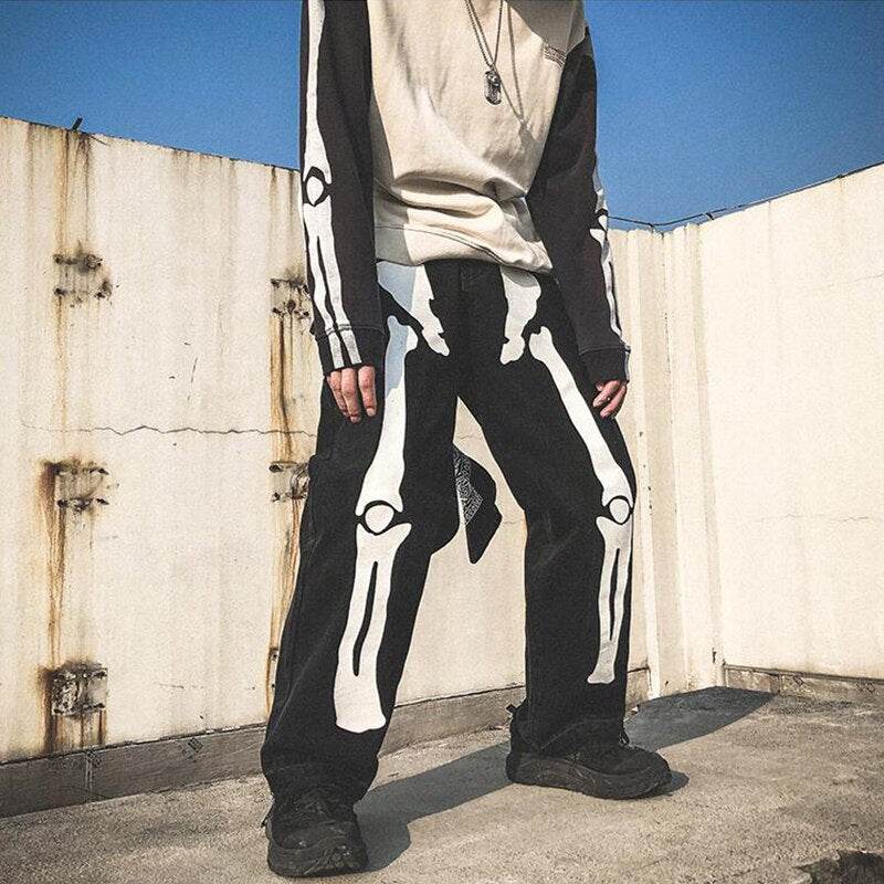 Pantalon squelette