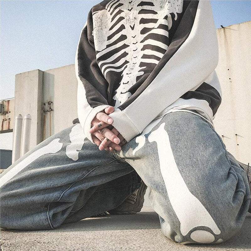 Pantalon squelette