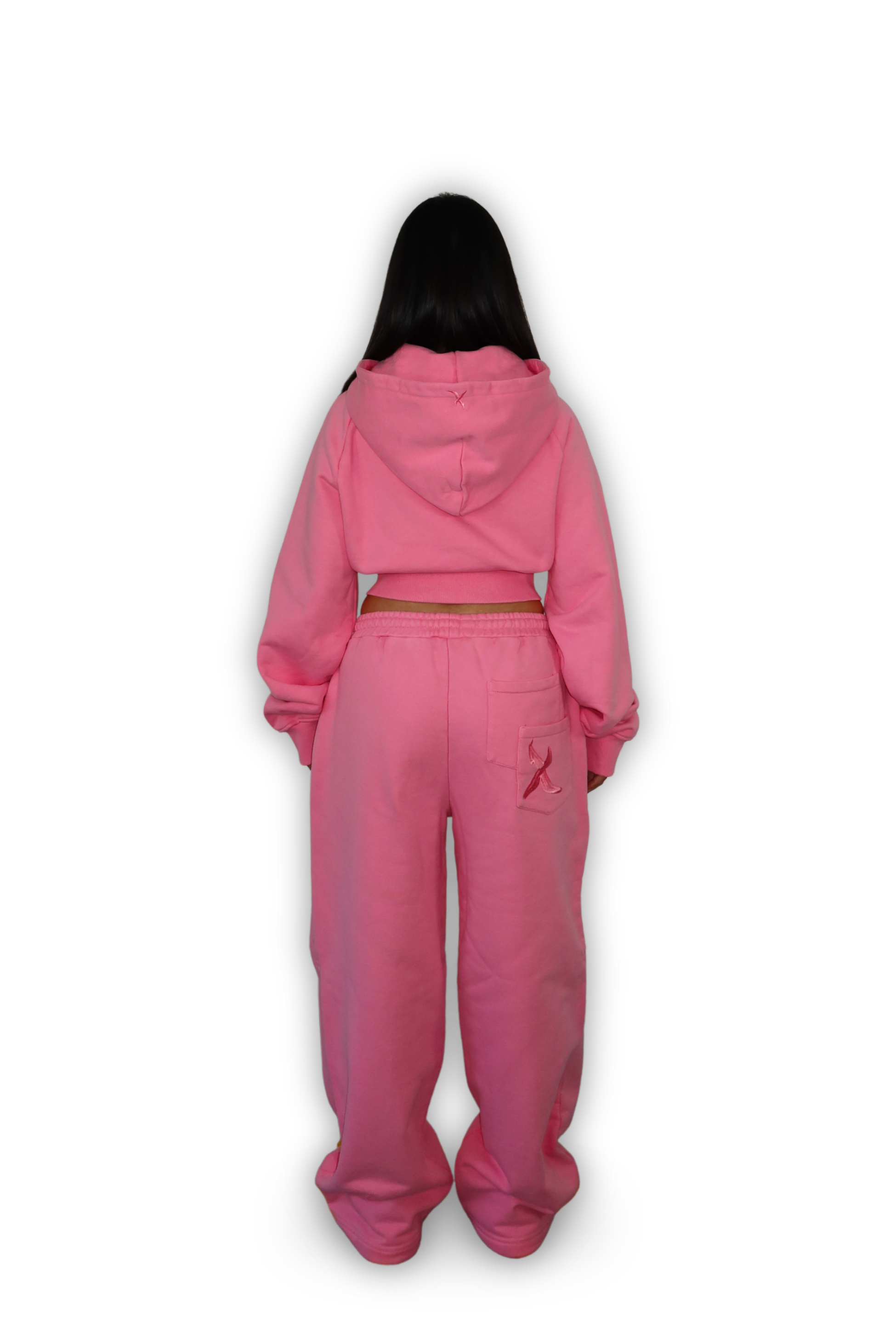 DISTRESSED WMNS JOGGER SAKURA PINK