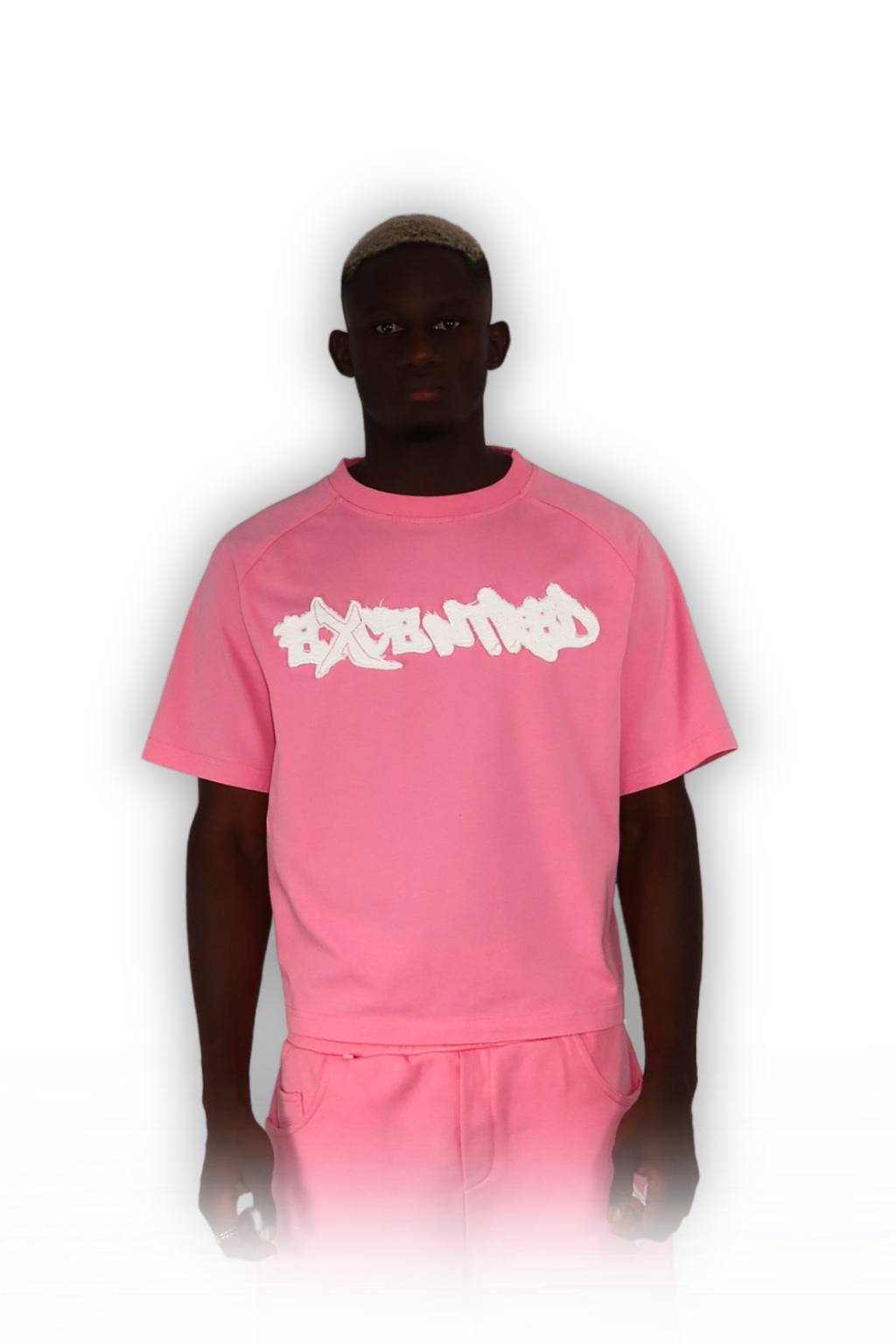 DISTRESSED T-SHIRT SAKURA PINK