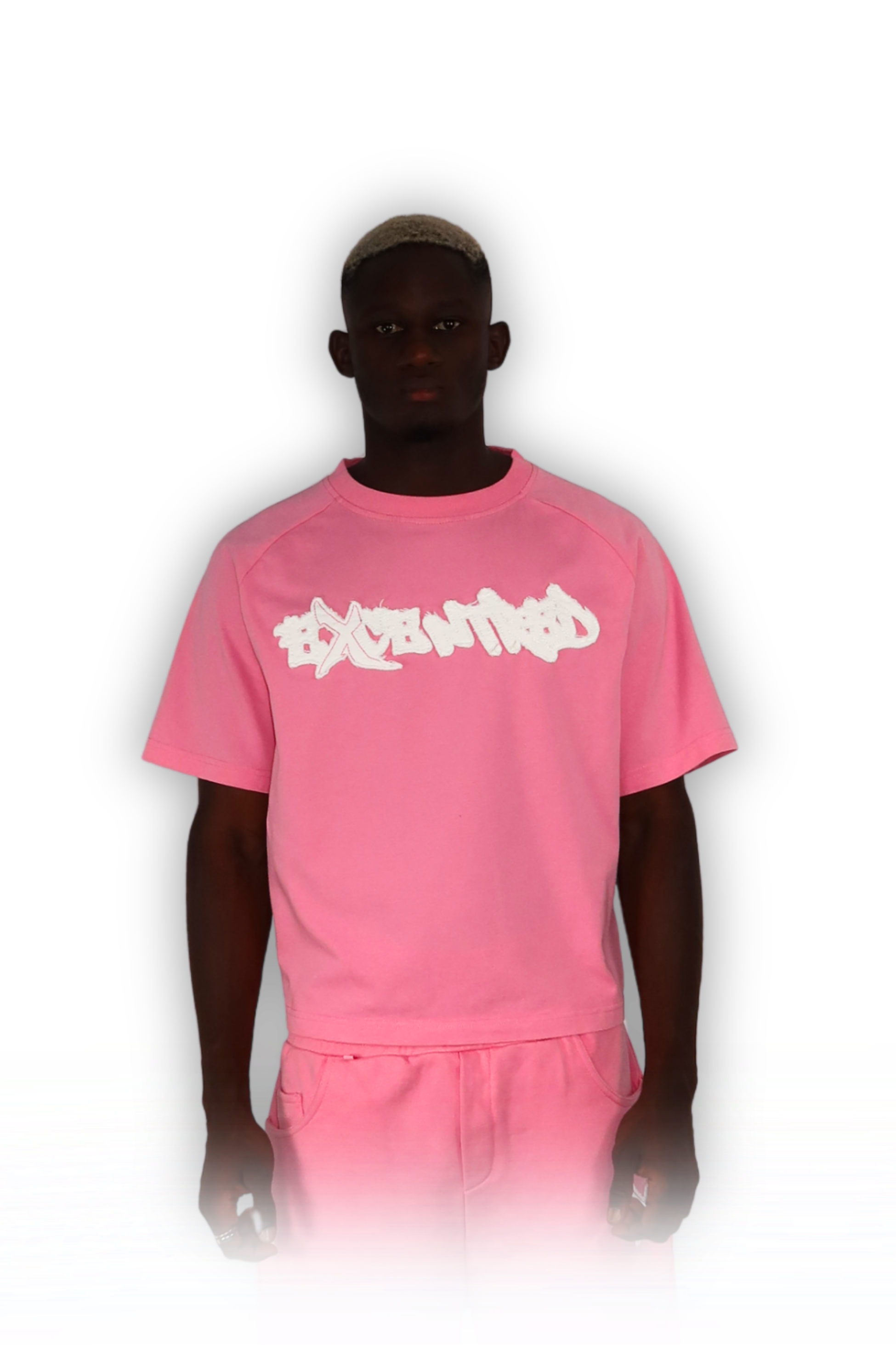 DISTRESSED T-SHIRT SAKURA PINK