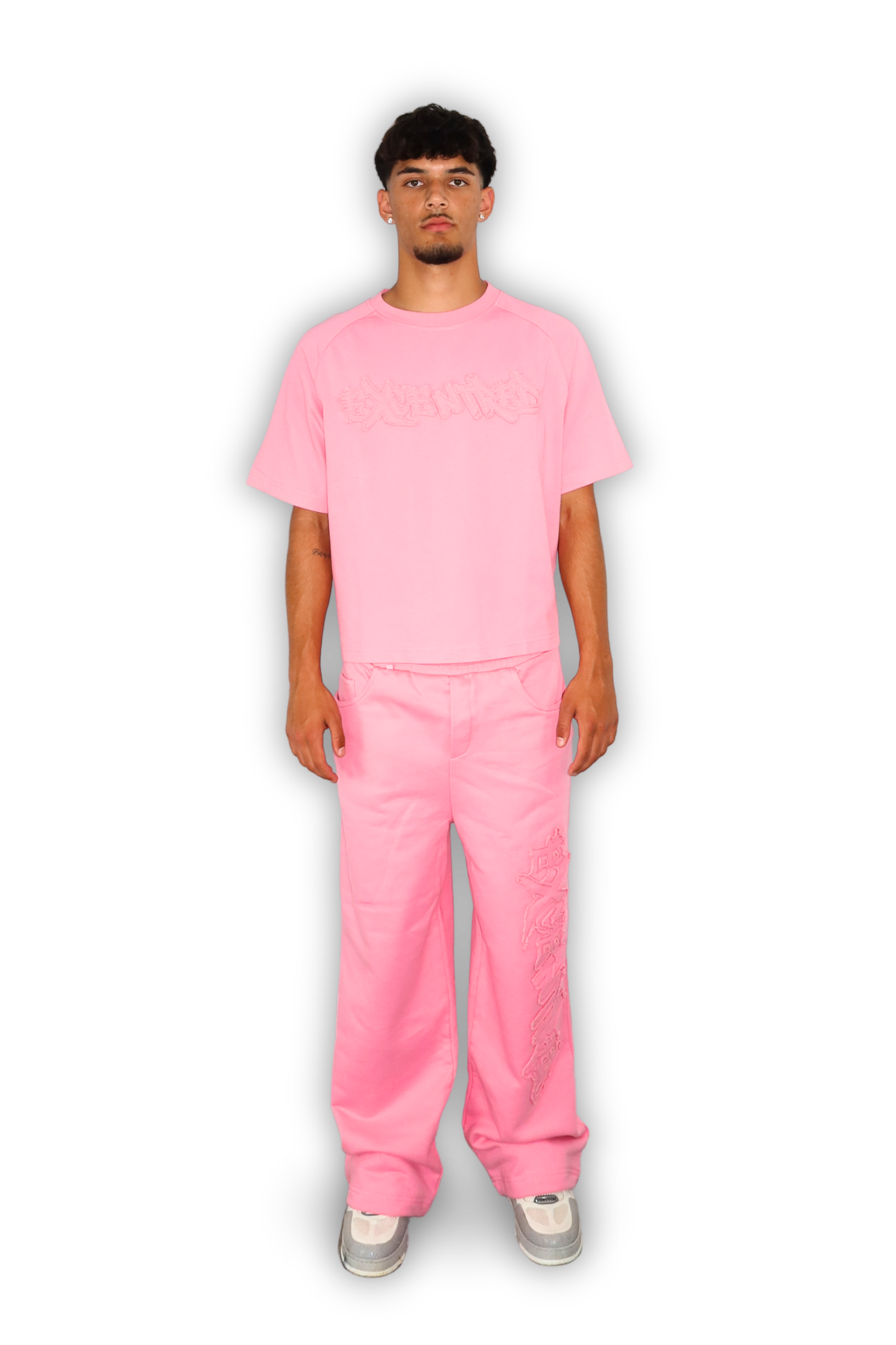 DISTRESSED T-SHIRT SAKURA PINK