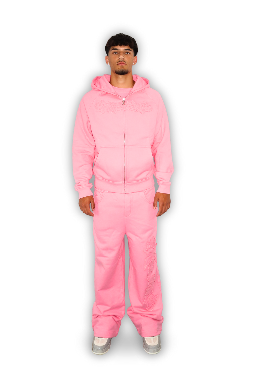 DISTRESSED JOGGER SAKURA  PINK