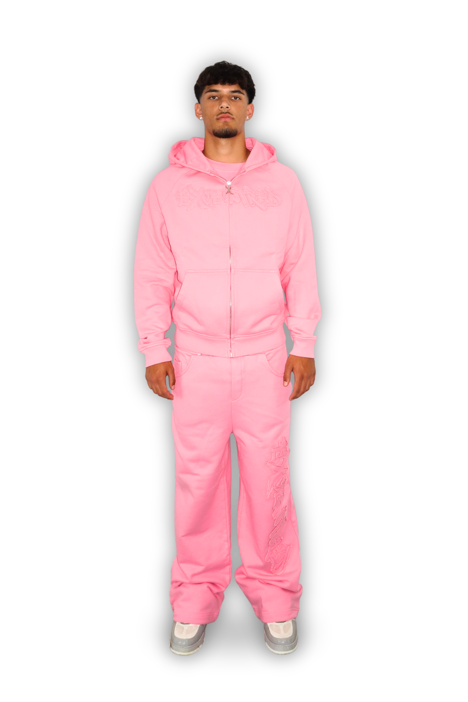 DISTRESSED JOGGER SAKURA  PINK