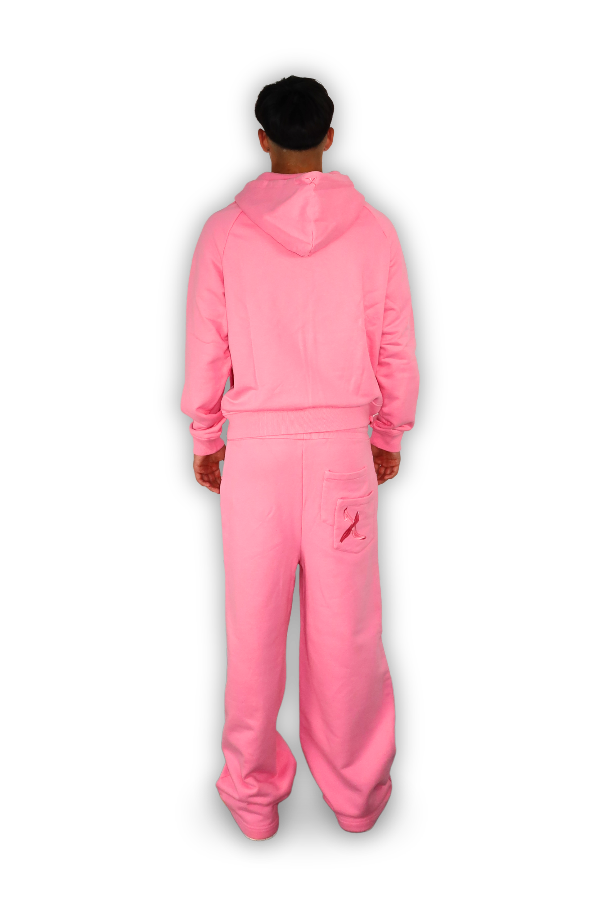 DISTRESSED JOGGER SAKURA  PINK