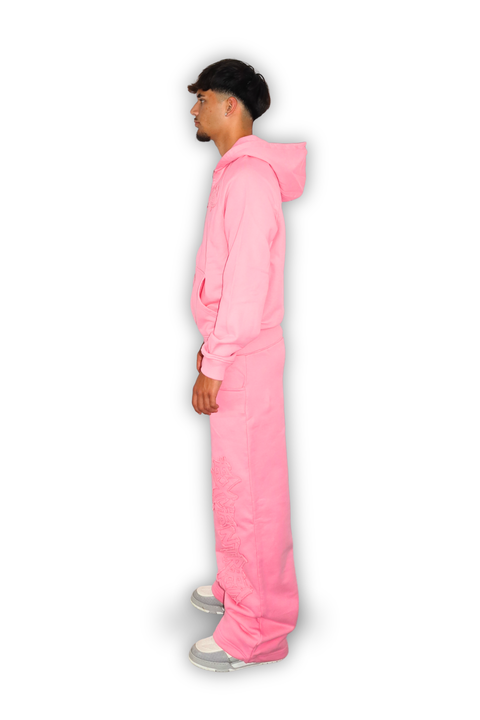 DISTRESSED JOGGER SAKURA  PINK