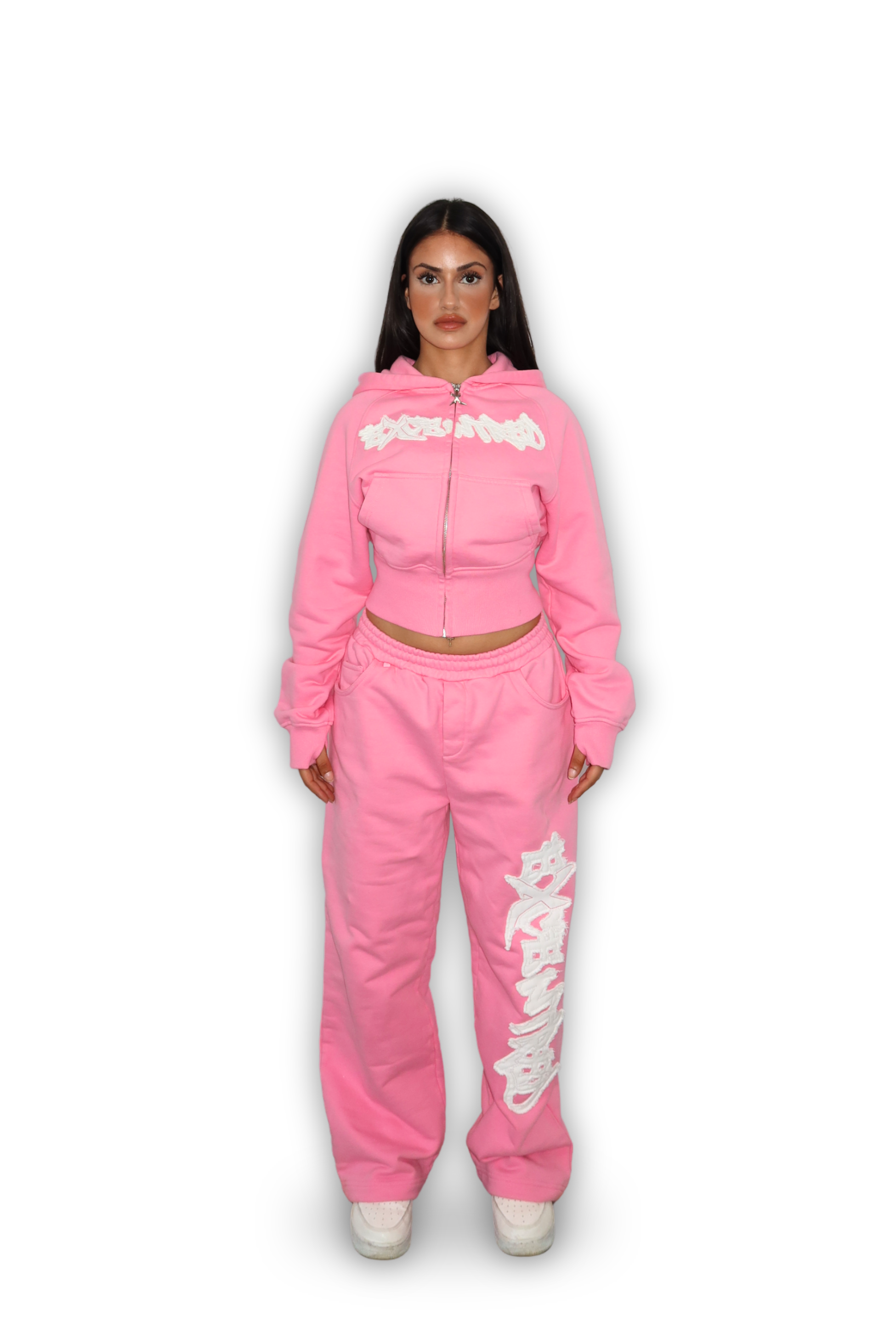 DISTRESSED WMNS JOGGER SAKURA PINK