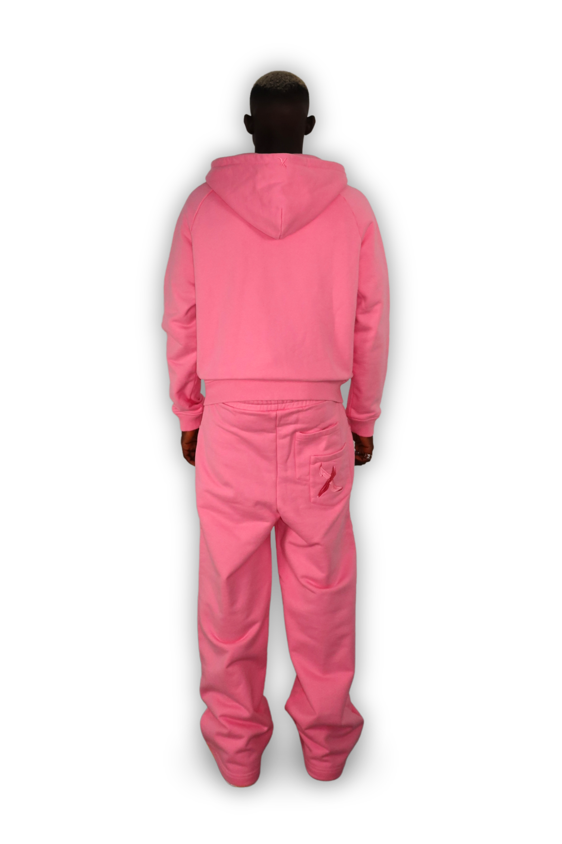 DISTRESSED JOGGER SAKURA  PINK