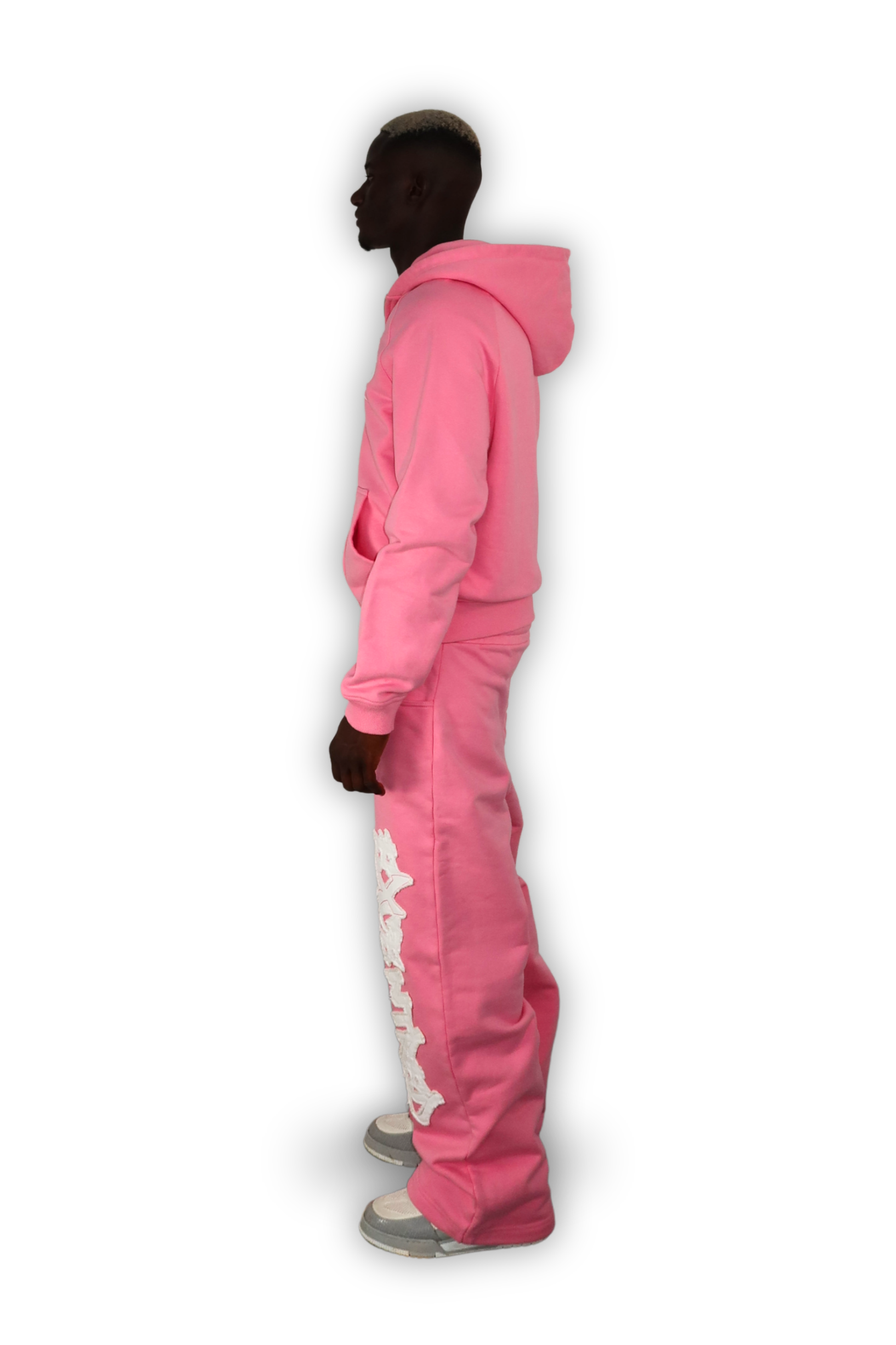 DISTRESSED JOGGER SAKURA  PINK