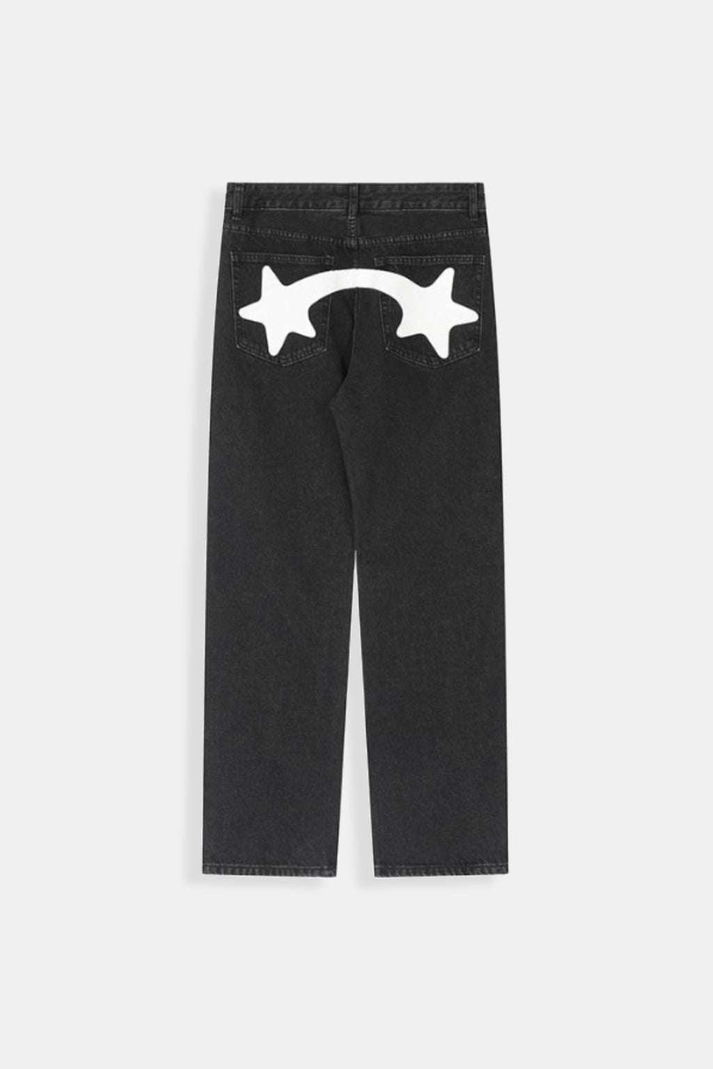 Printed jeans