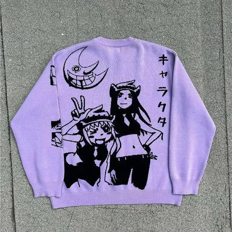 Pull soul eater-y2k streetwear