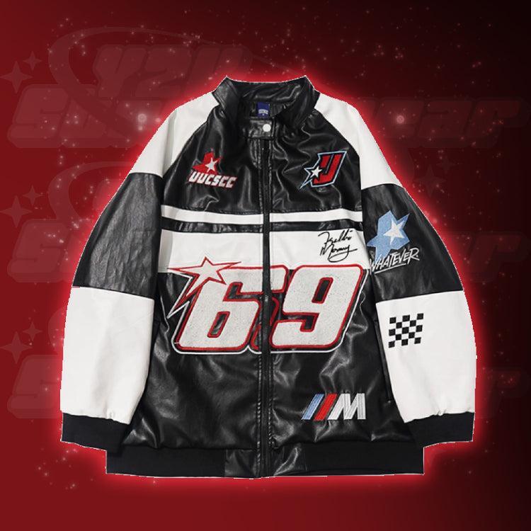 Racing jacket oversized