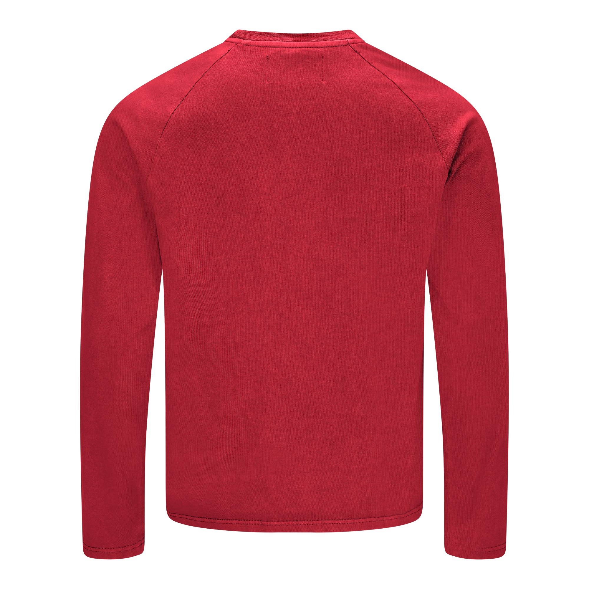 RED BASIC LONGSLEEVE