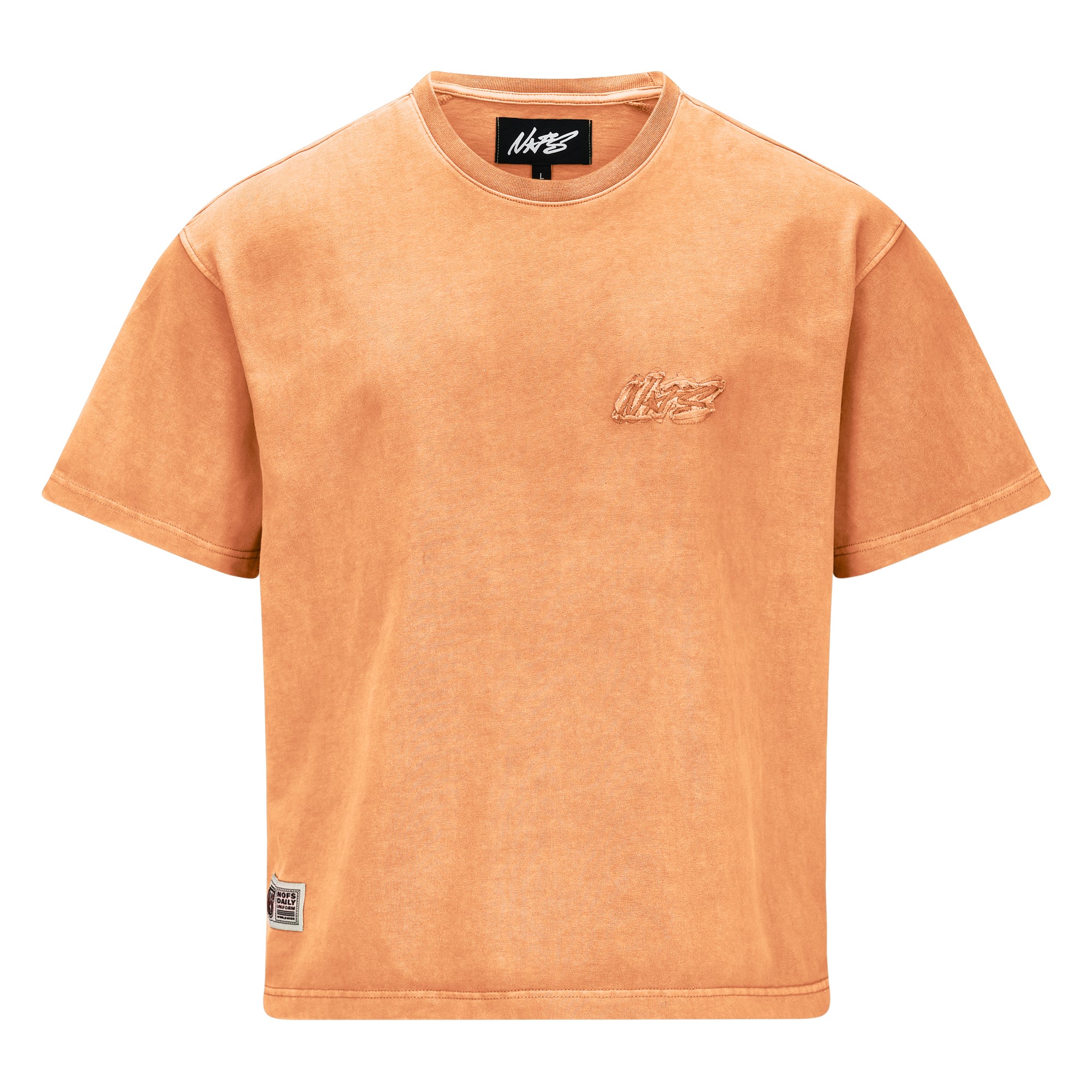 ORANGE BASIC TSHIRT