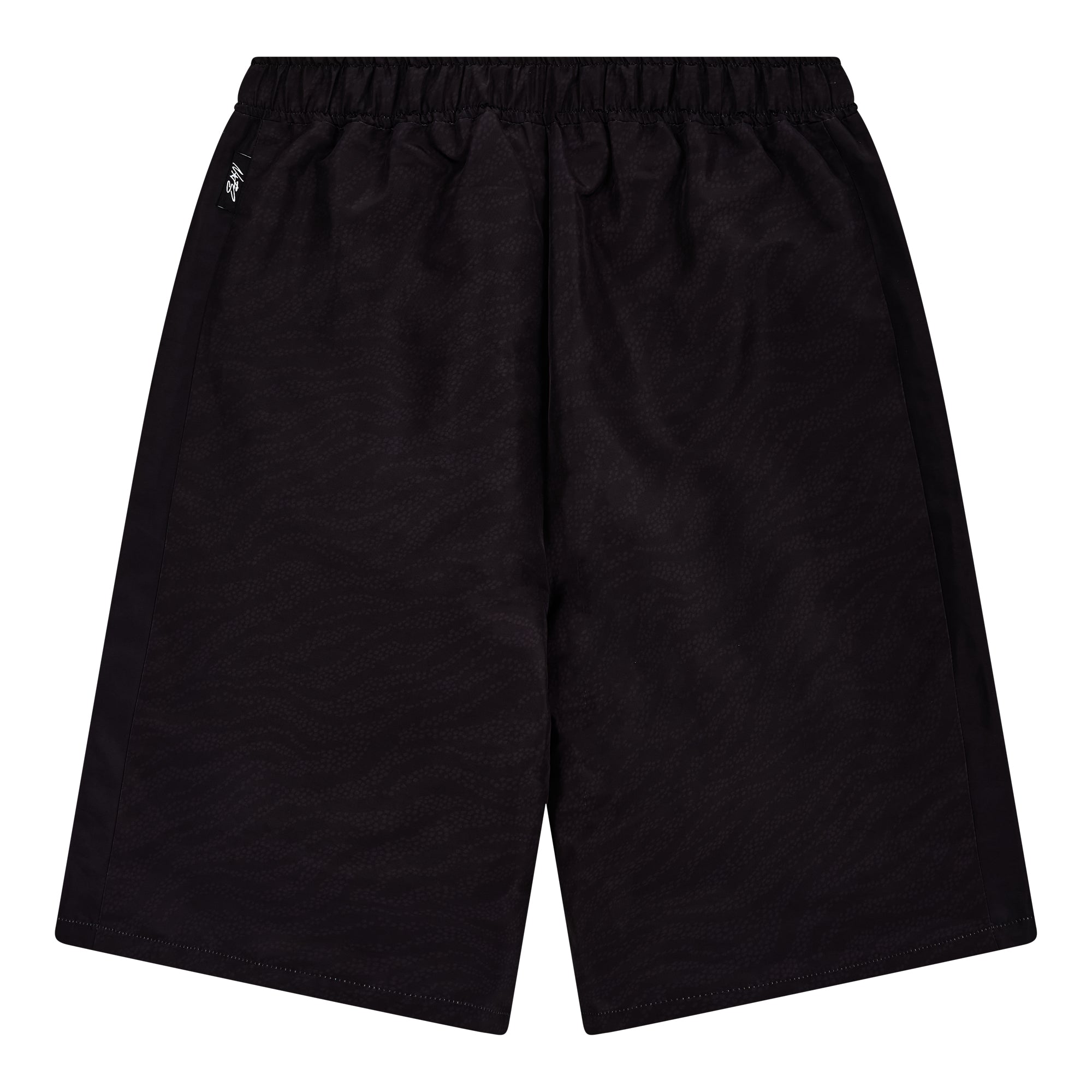 BLACK NOFS WINDBREAKER SHORTS