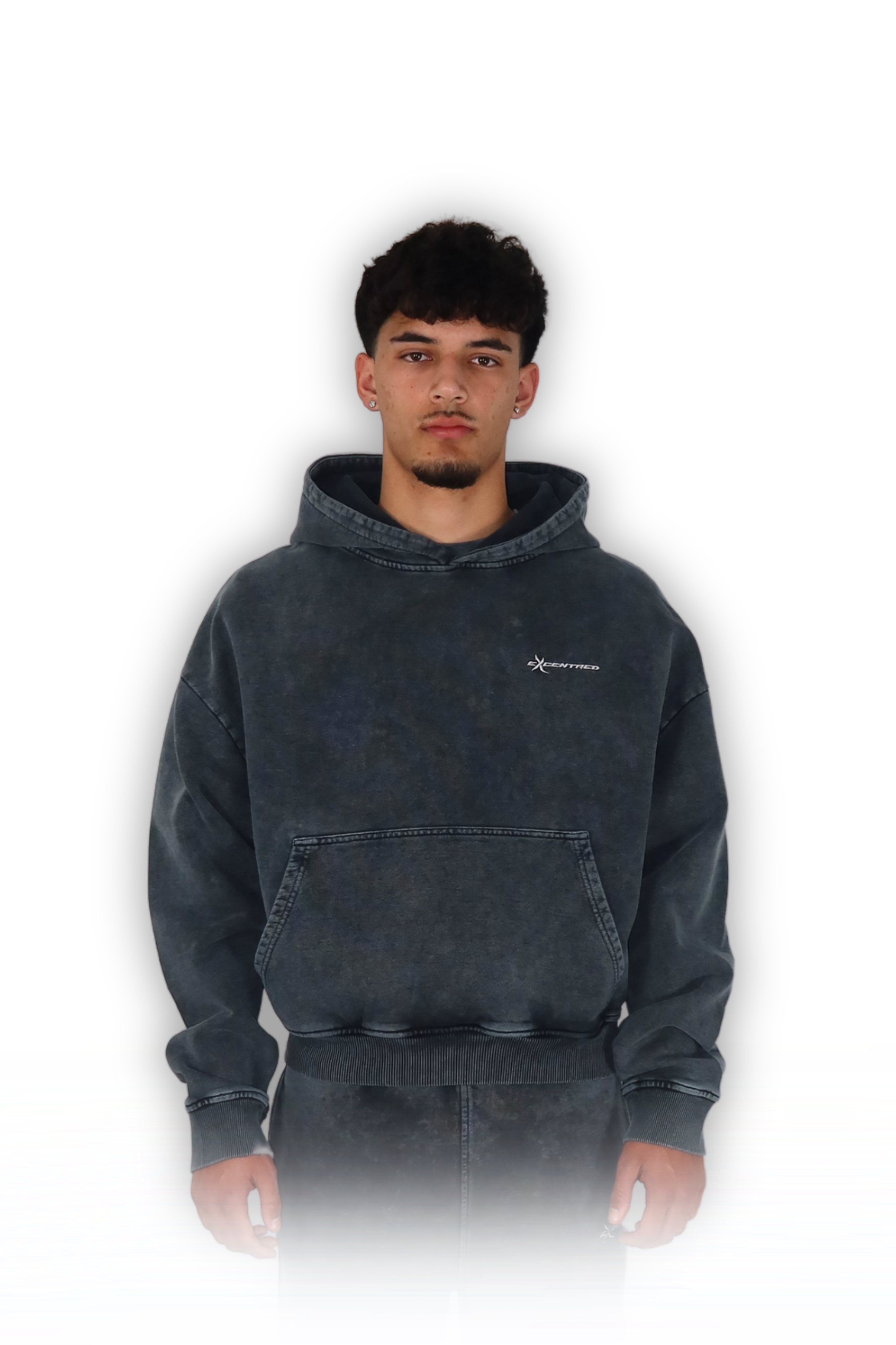 STONE GREY HOODIE