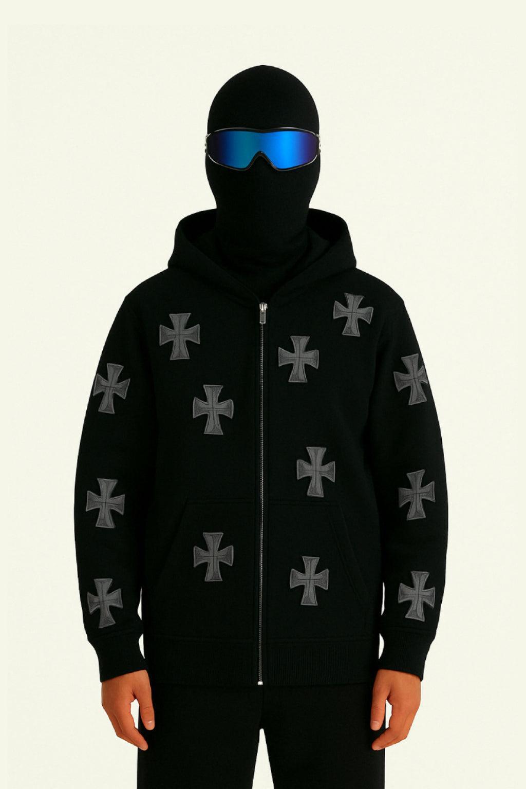 Sweat croix strass