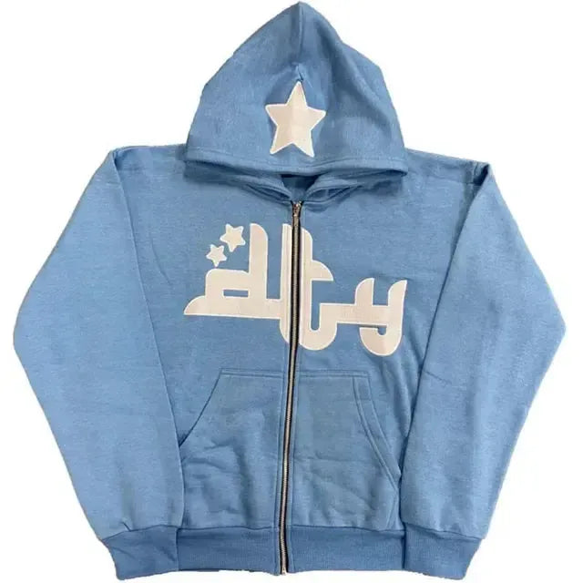 Sweat ecriture arabe-y2k streetwear