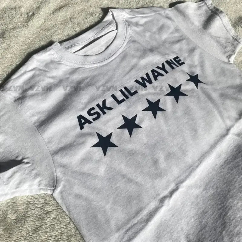 T shirt Ask lil wayne