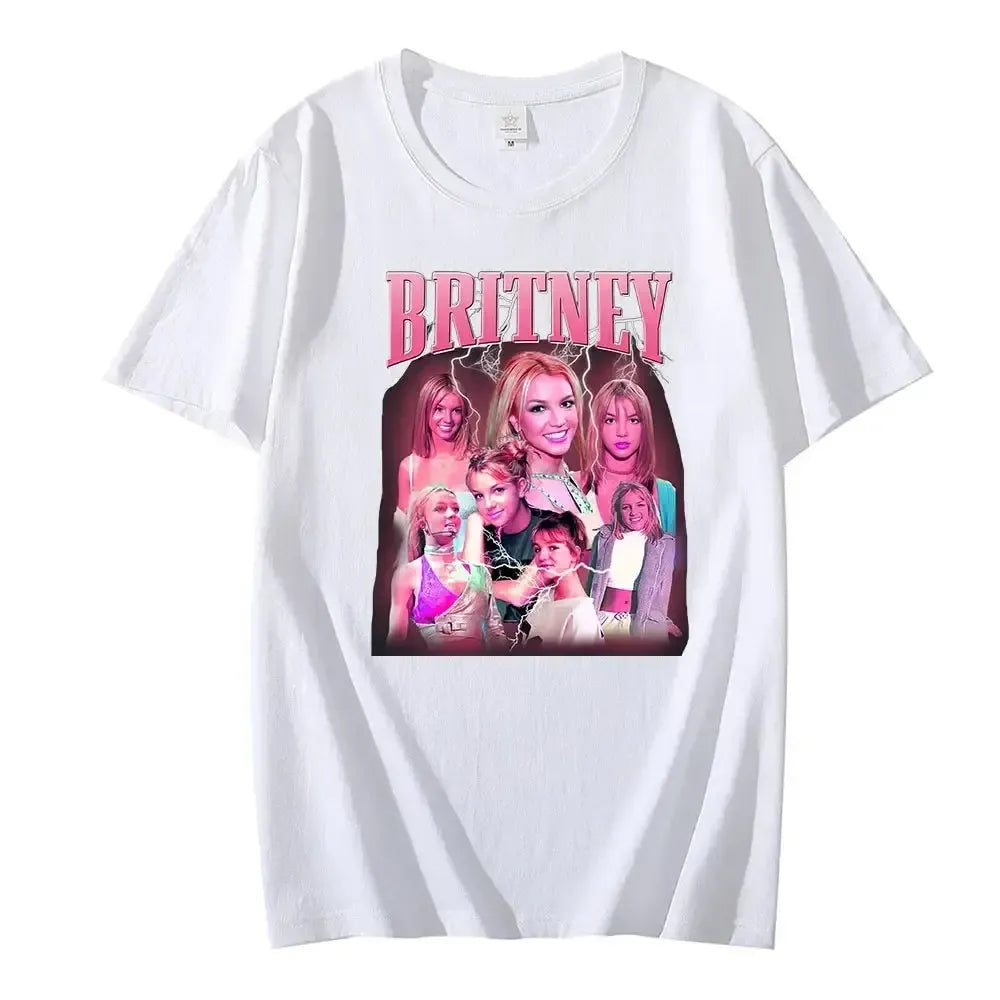 T shirt Britney Spears-y2k streetwear