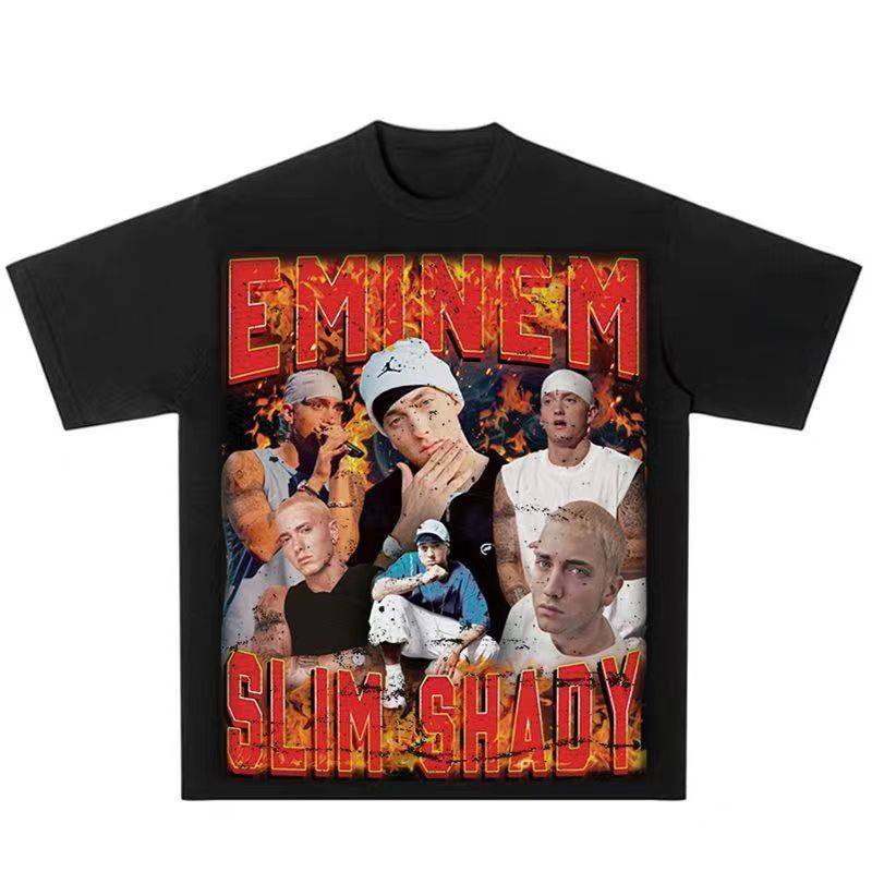 T shirt Eminem-y2k streetwear