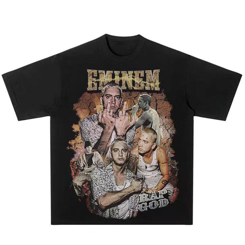 T shirt Eminem-y2k streetwear