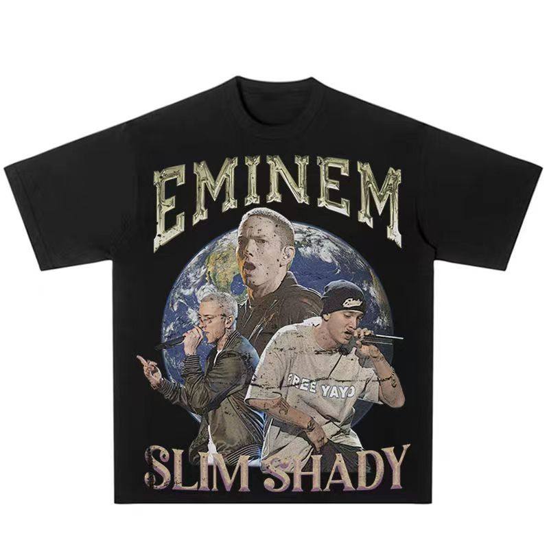 T shirt Eminem-y2k streetwear