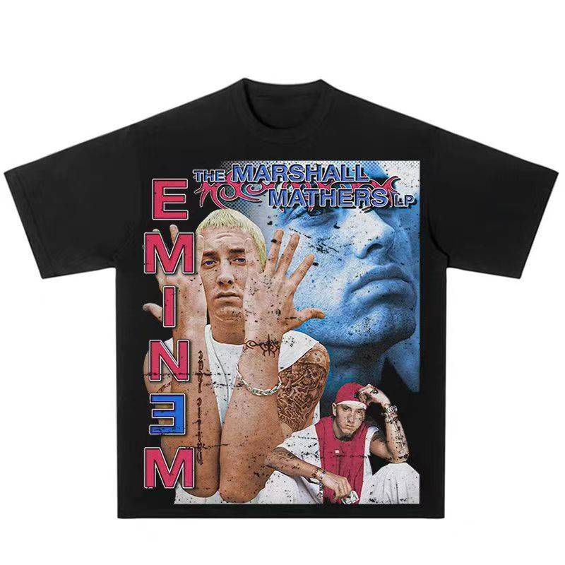 T shirt Eminem-y2k streetwear