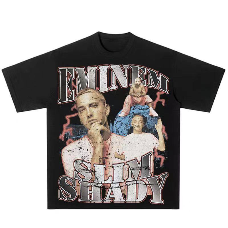 T shirt Eminem-y2k streetwear