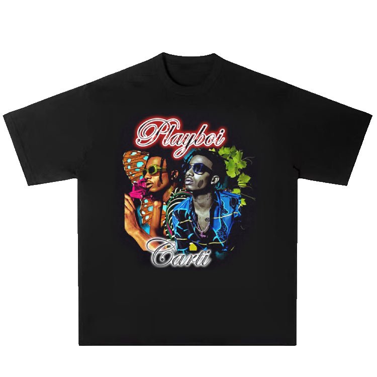 T shirt Playboi Carti-y2k streetwear