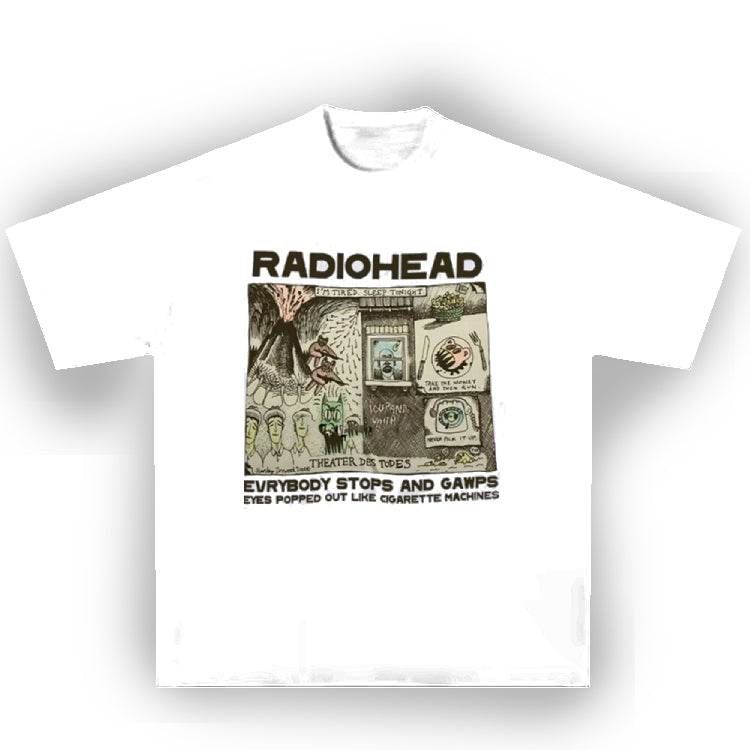 T shirt Radiohead-y2k streetwear