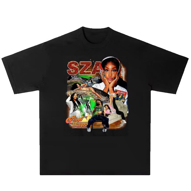 T shirt SZA-y2k streetwear